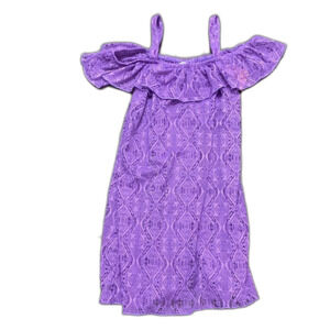Purple Kids Swim Coverup